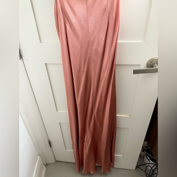 Asymmetrical Shona Joy Antique Rose Dress - Picture 6 of 7